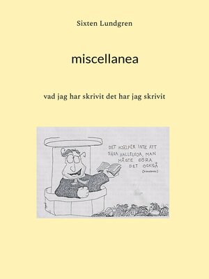 cover image of Miscellanea